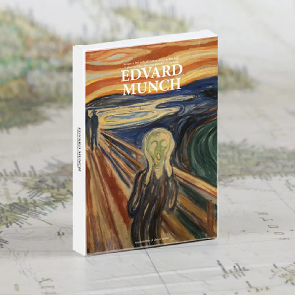 HOSTEESSCHOICE Edvard Munch Art Postcards 4 x 6 Inches | Famous Paintings Variety Pack - view 2