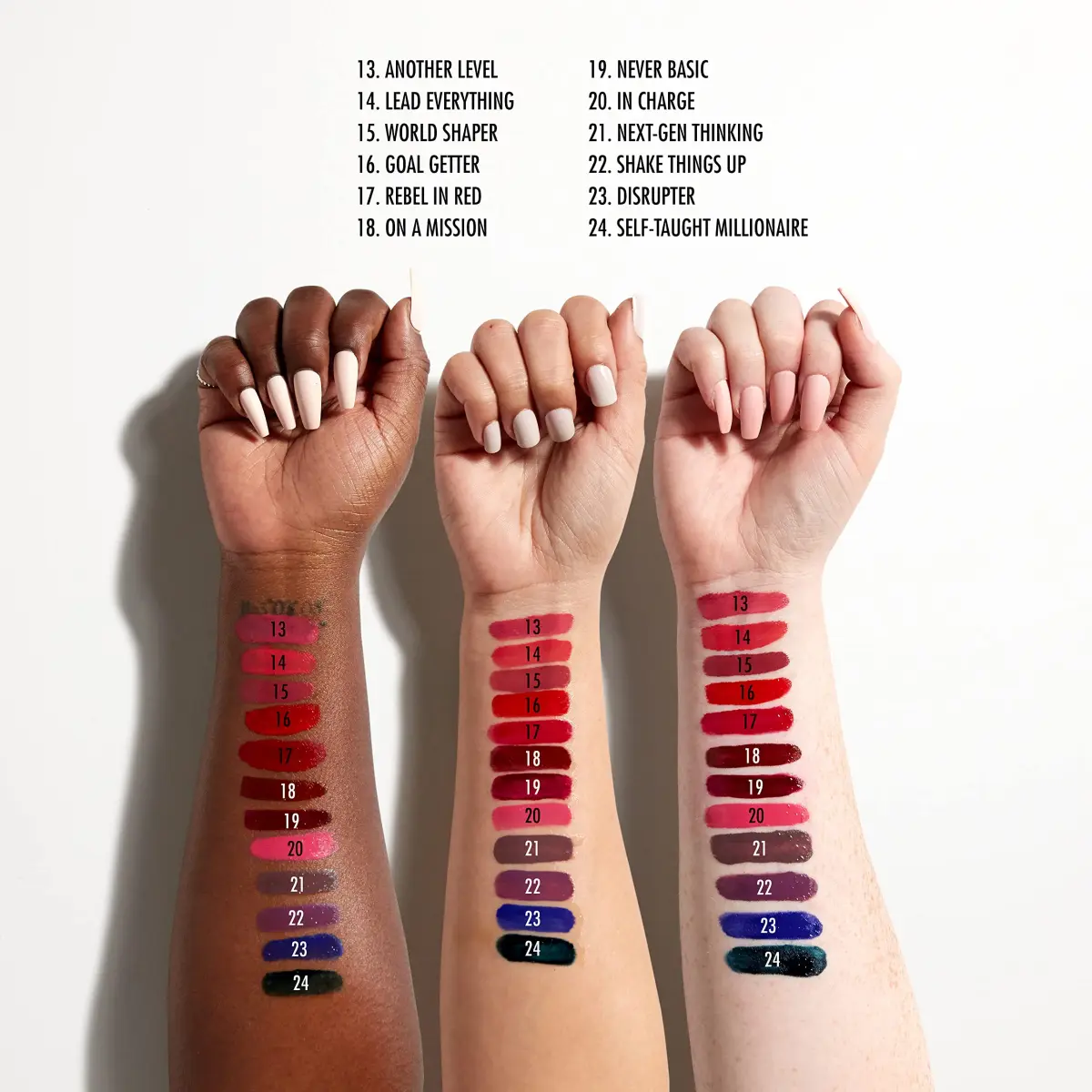 NYX PROFESSIONAL MAKEUP Shine Loud Liquid Lipstick with Gloss - Goal Getter (Deep Raspberry) | 16hr No Transfer Wear - view 4