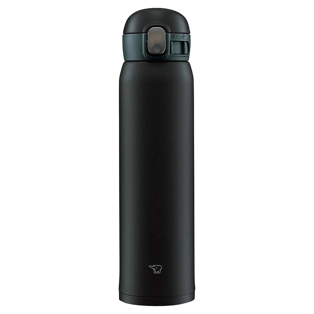 Zojirushi Water Bottle 0.60L | Seamless Stainless Steel Mug, One-Touch, Black - main product image