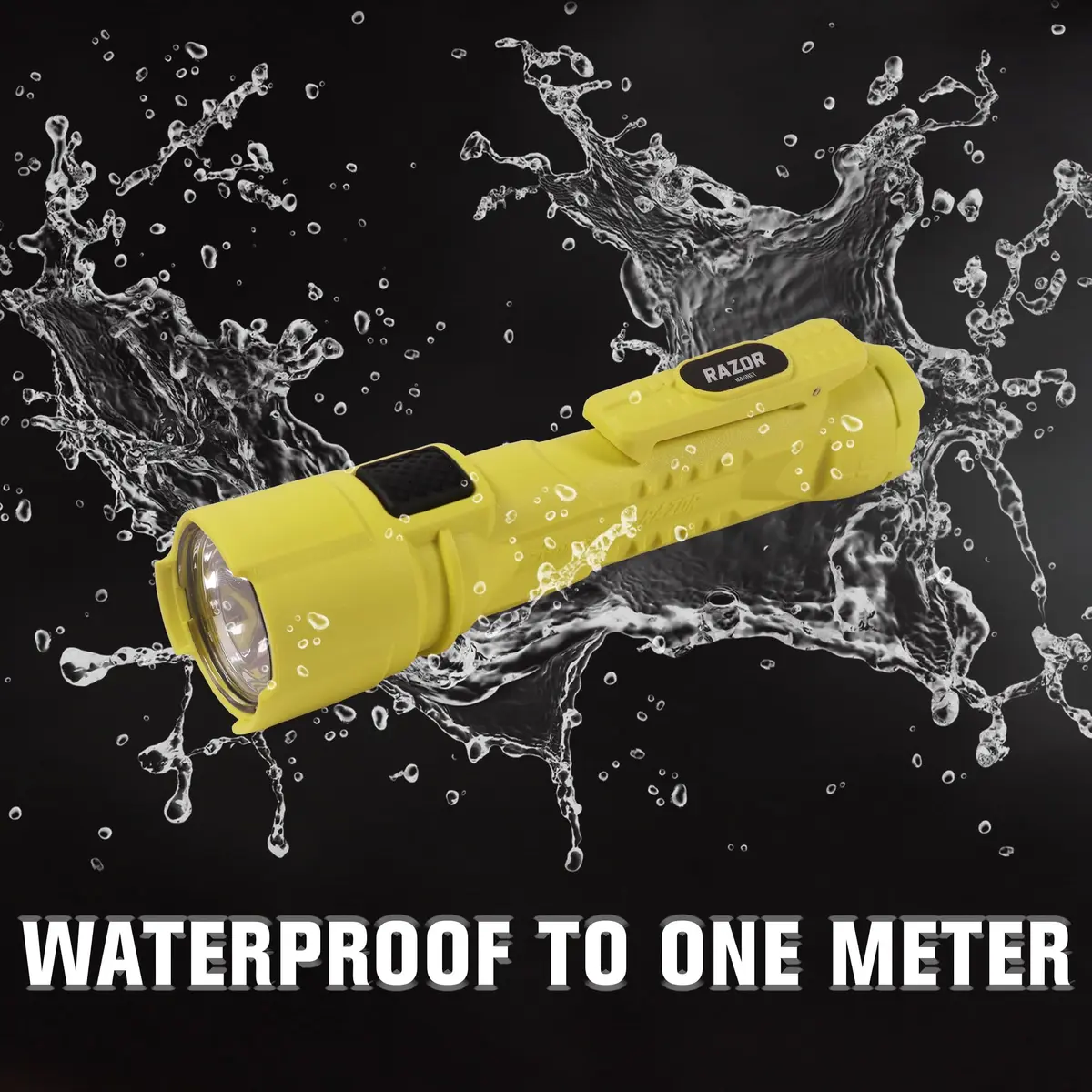 BRIGHT STAR Razor Intrinsically Safe LED Flashlight – 14,000 Candela, 24-Hour Runtime, Magnetic Base, Heavy-Duty, AA Batteries Included - view 6