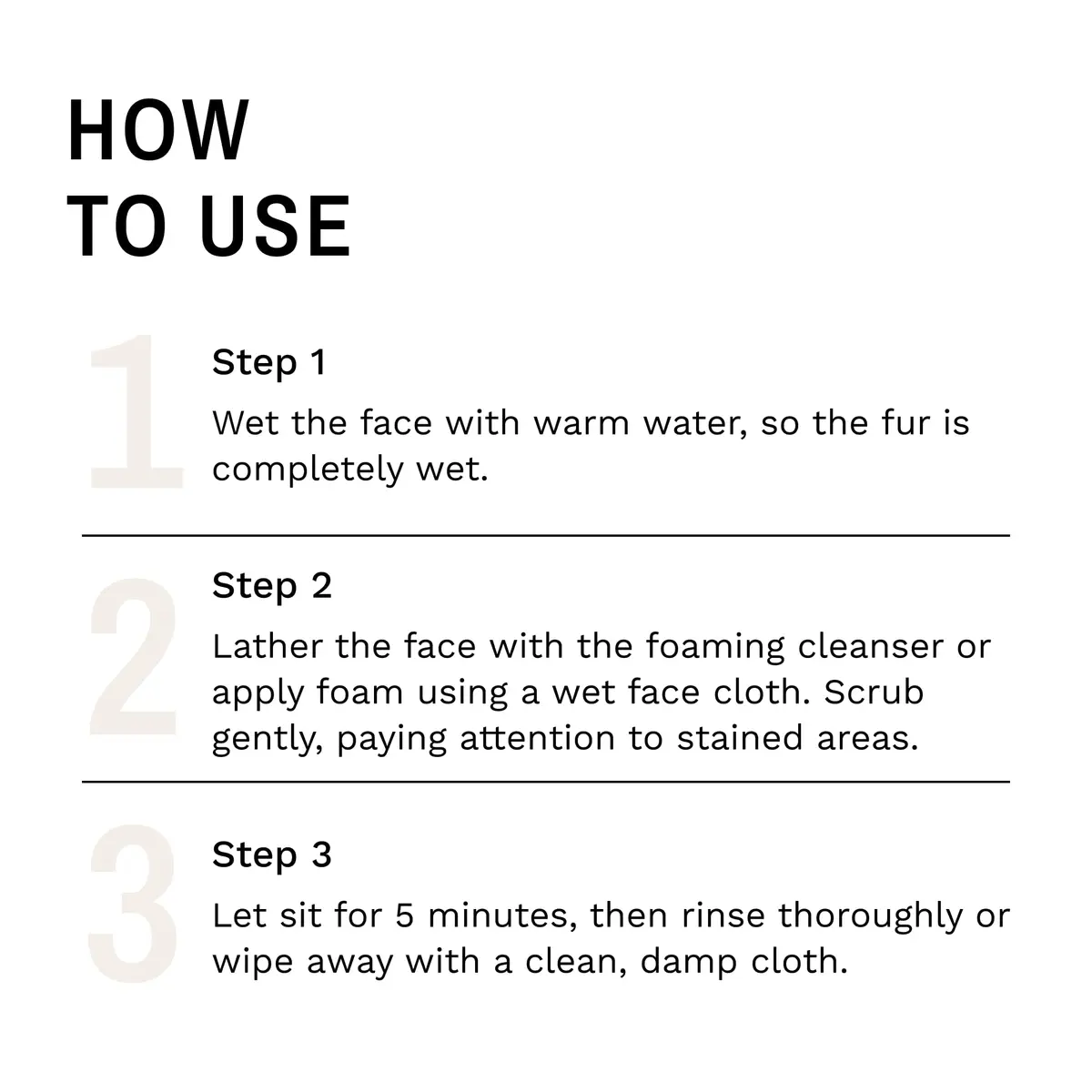 Eye Envy Tear Stain Facial Cleanser for Dogs & Cats 3.78 L (1 US Gallon) | Gentle Foaming Formula for Eye Debris & Discharge - view 4