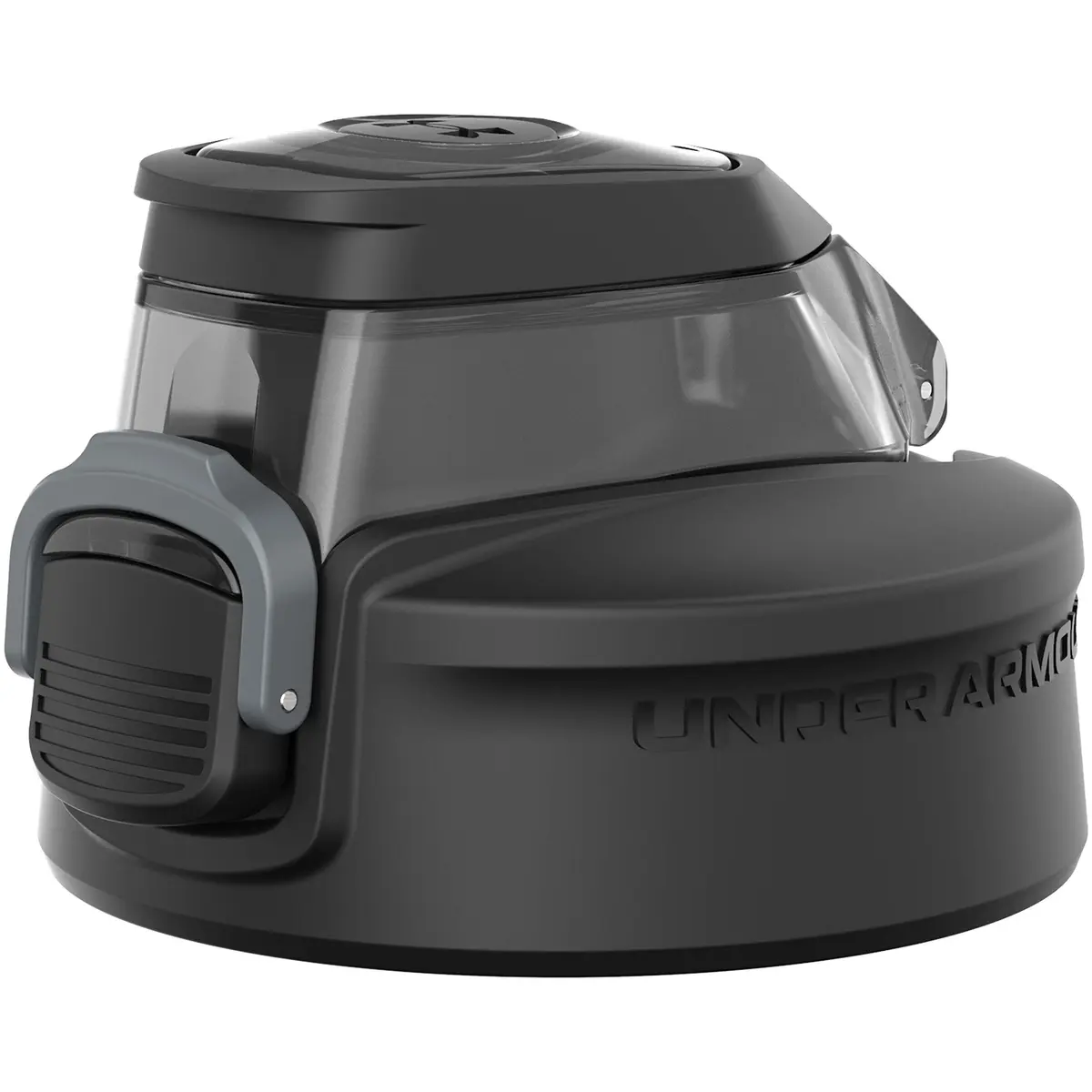 Under Armour Replacement Rise Lid Black | Self-Draining, Leak-Resistant, Compatible with UA Water Bottles - main product image