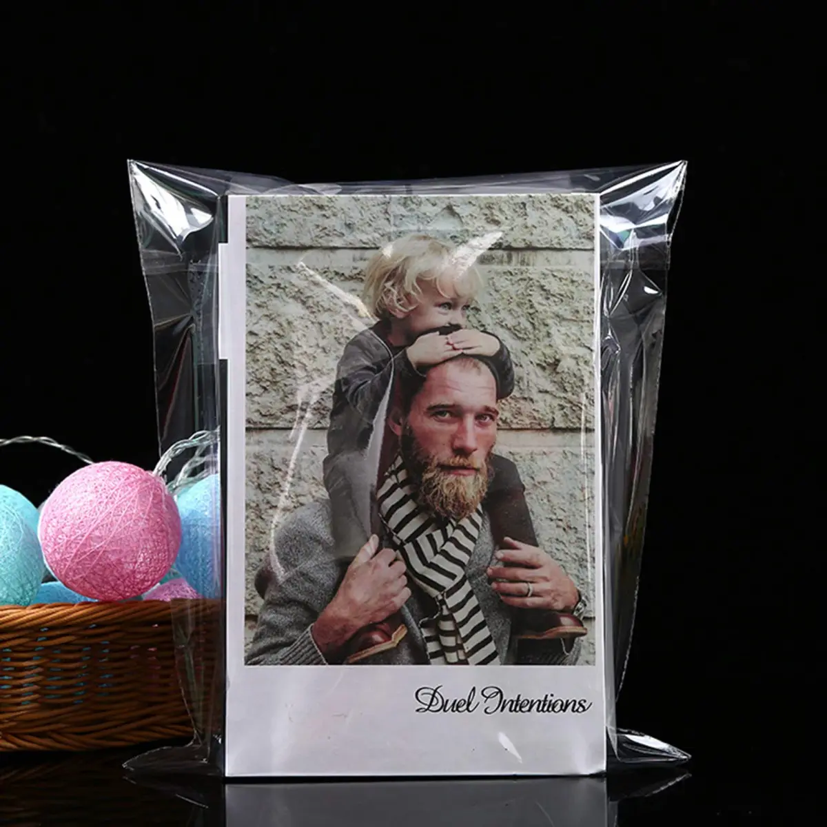 Morepack Clear Cellophane Bags 200Pcs (8x12 Inch) | Self-Sealing for Treats & Crafts - view 4