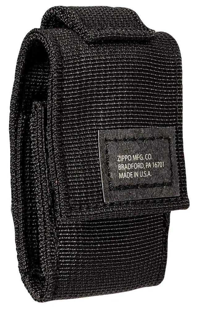 Zippo Utility Holster Pouch Black | Military-Grade Nylon, Versatile & Durable - view 4