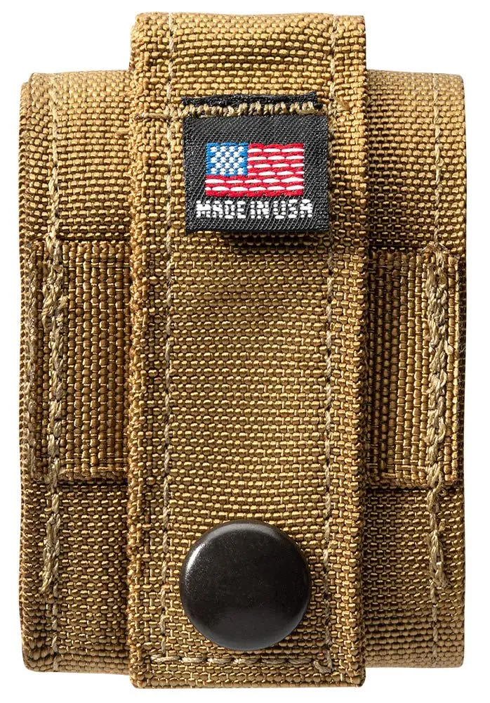 Zippo Coyote Tactical Lighter Pouch | Military Spec Nylon with Hook & Loop Closure - view 3