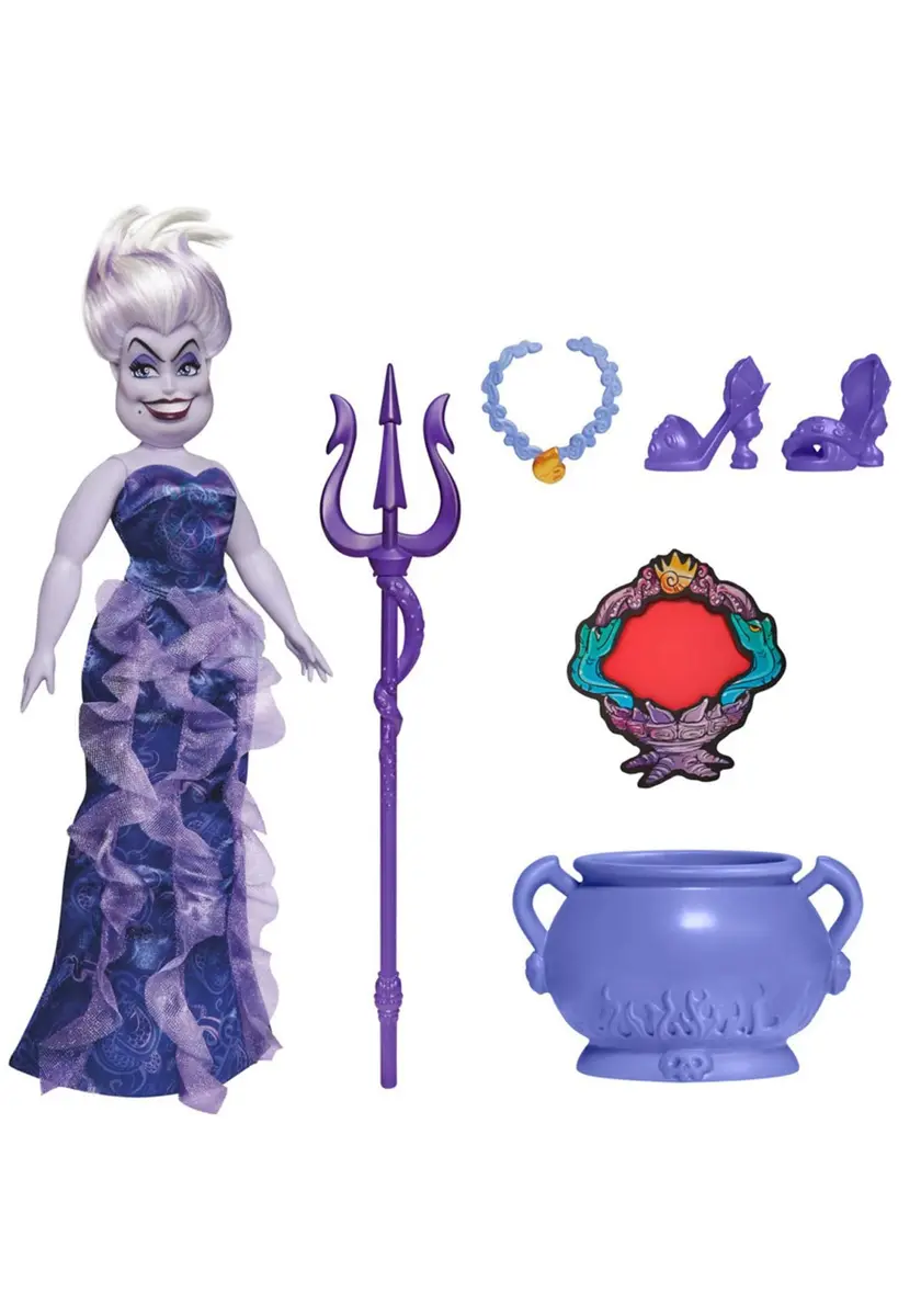 Disney Princess Villains Ursula Fashion Doll 11-inch | Accessories & Removable Clothes for Kids 5+ - view 3