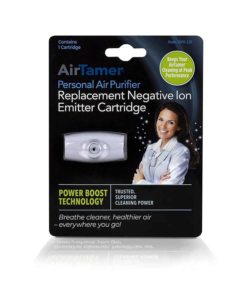 AirTamer A320W Replacement Negative Ion Emitter Cartridge | Power Boost Technology for 9x Cleaning Power - main product image