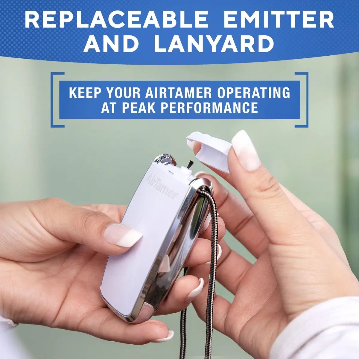 AirTamer A320W Replacement Negative Ion Emitter Cartridge | Power Boost Technology for 9x Cleaning Power - view 5
