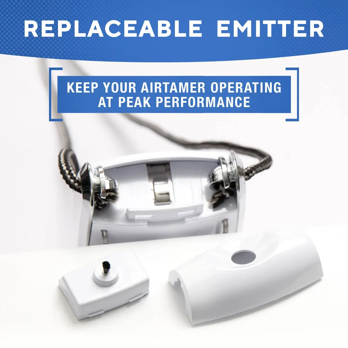AirTamer A320W Replacement Negative Ion Emitter Cartridge | Power Boost Technology for 9x Cleaning Power - view 4