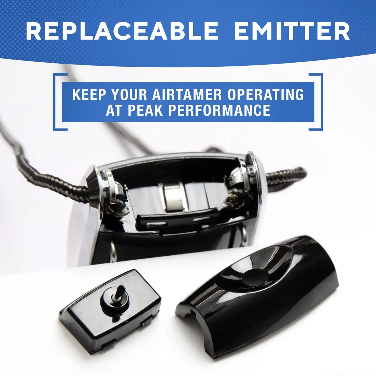 AirTamer A320 Replacement Negative Ion Emitter Cartridge | Black, 1-Pack - view 4