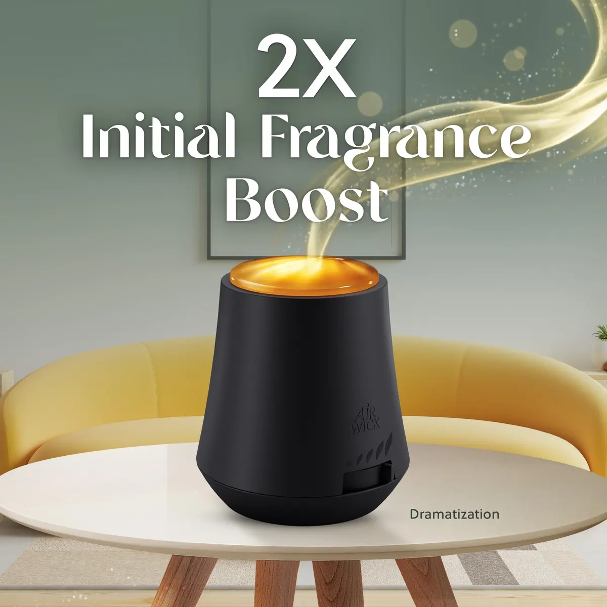 Air Wick Essential Mist Diffuser with Essential Oils, Black, 10 fl oz | Cordless & Portable for Home Fragrance - view 5