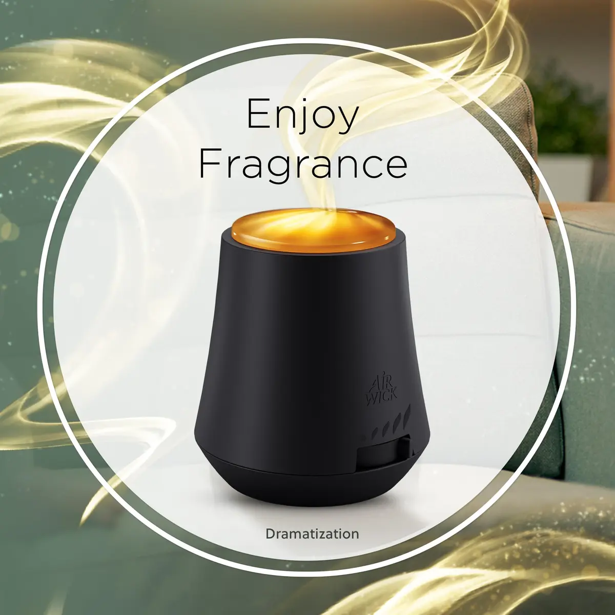 Air Wick Essential Mist Diffuser with Essential Oils, Black, 10 fl oz | Cordless & Portable for Home Fragrance - view 9