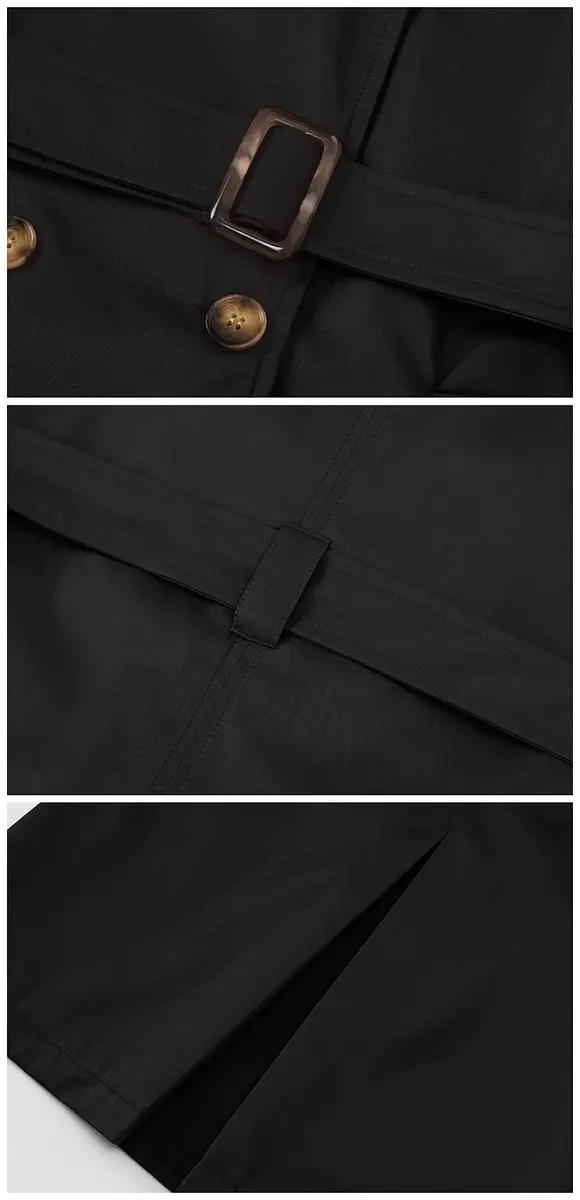 Chrisuno Women's Classic Oversized Hooded Windbreaker Rain Jacket Loose Coat XL | Water-Resistant & Stylish - view 4