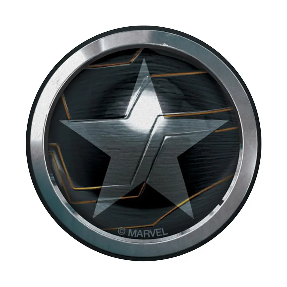 Marvel The Falcon and The Winter Soldier Bucky Barnes Icon PopSockets Adhesive PopGrip | Official Marvel Merchandise, Black - view 3