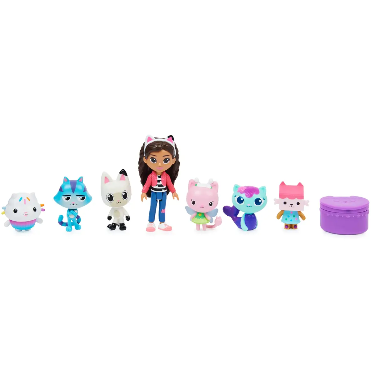 Gabby's Dollhouse Deluxe Figure Gift Set with 7 Figures & Surprise Accessory | Ages 3+ - view 2