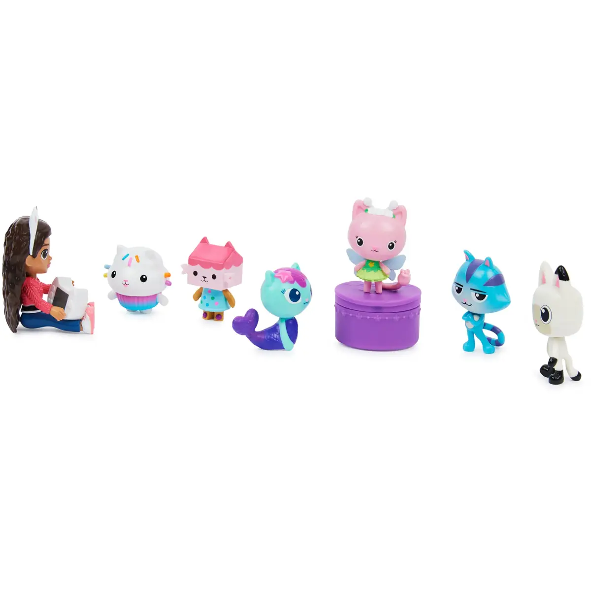 Gabby's Dollhouse Deluxe Figure Gift Set with 7 Figures & Surprise Accessory | Ages 3+ - view 3