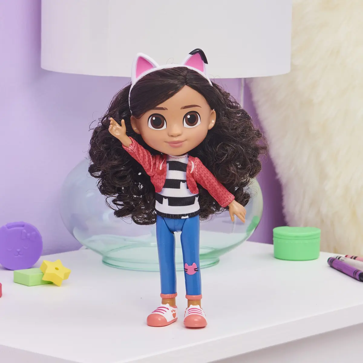 DreamWorks Gabby's Dollhouse Gabby Girl Doll 8-inch (20.32 cm) | Pretend Play Toy for Kids Ages 3+ - view 5