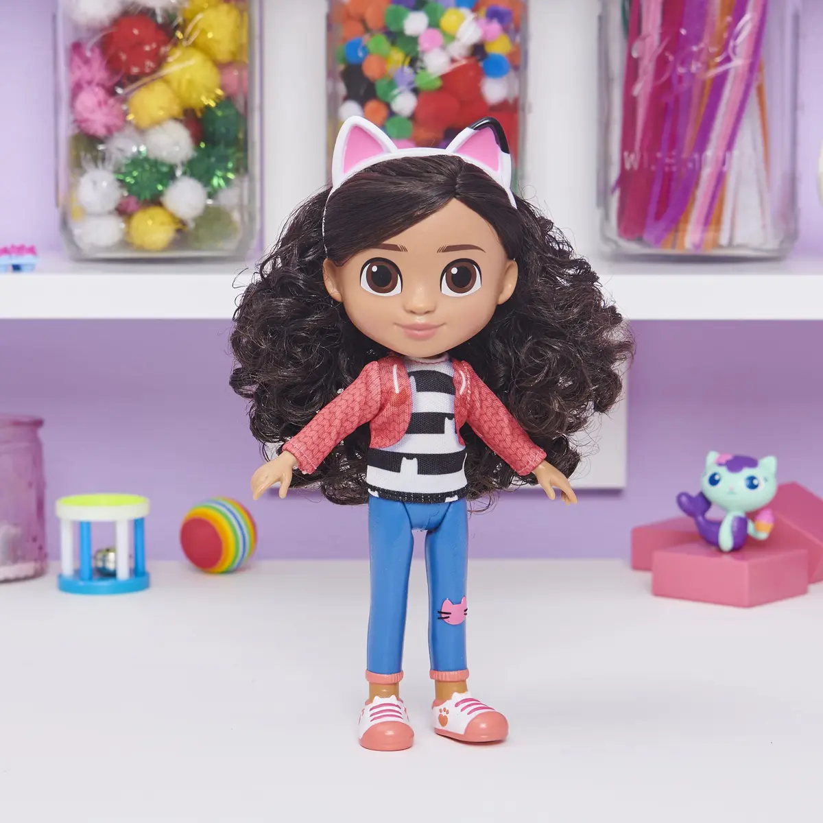 DreamWorks Gabby's Dollhouse Gabby Girl Doll 8-inch (20.32 cm) | Pretend Play Toy for Kids Ages 3+ - view 7