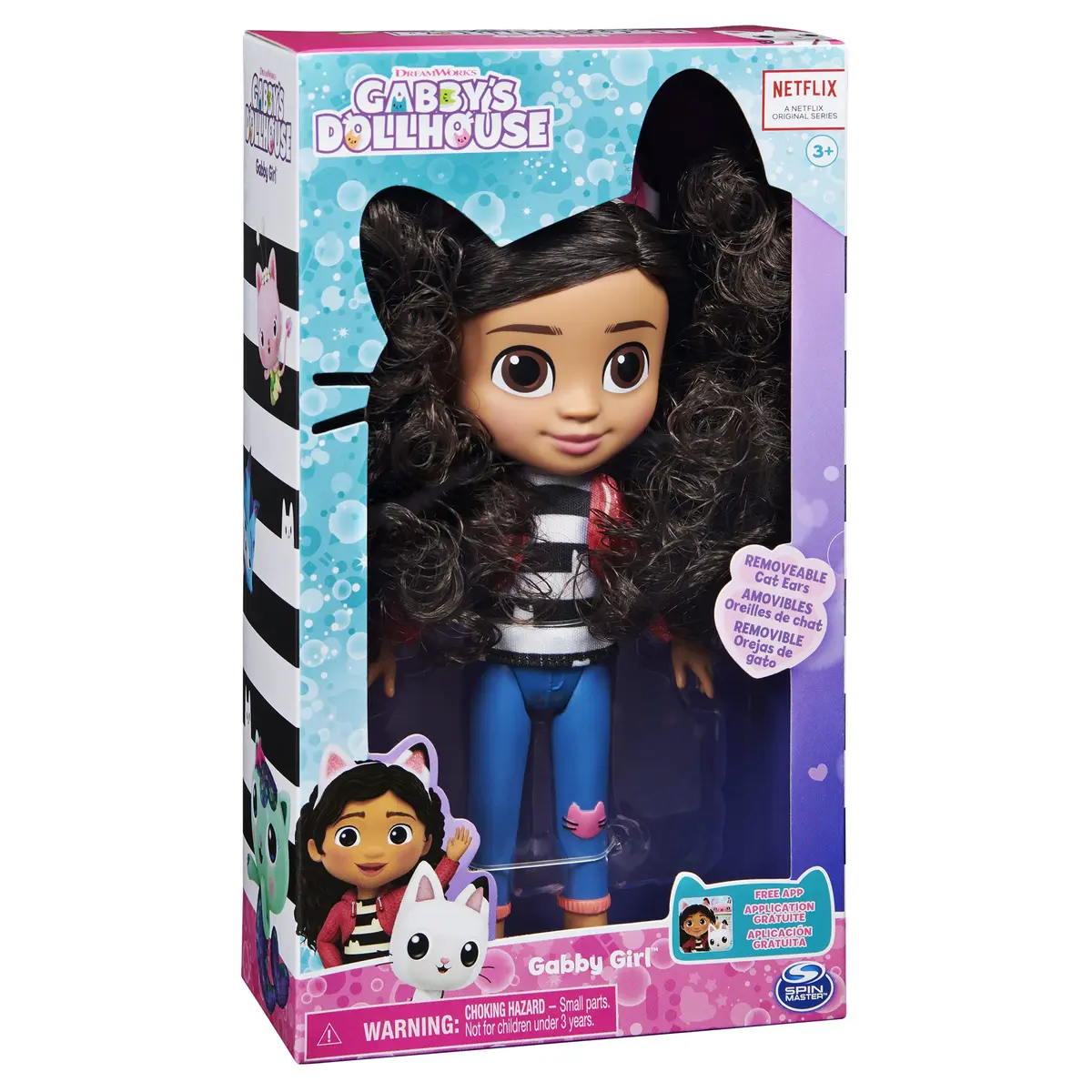 DreamWorks Gabby's Dollhouse Gabby Girl Doll 8-inch (20.32 cm) | Pretend Play Toy for Kids Ages 3+ - view 8