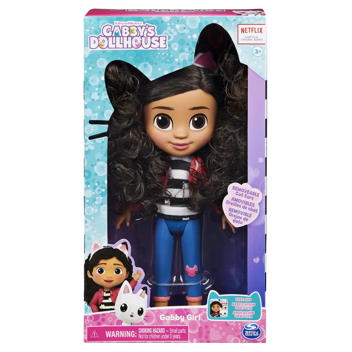 DreamWorks Gabby's Dollhouse Gabby Girl Doll 8-inch (20.32 cm) | Pretend Play Toy for Kids Ages 3+ - view 2