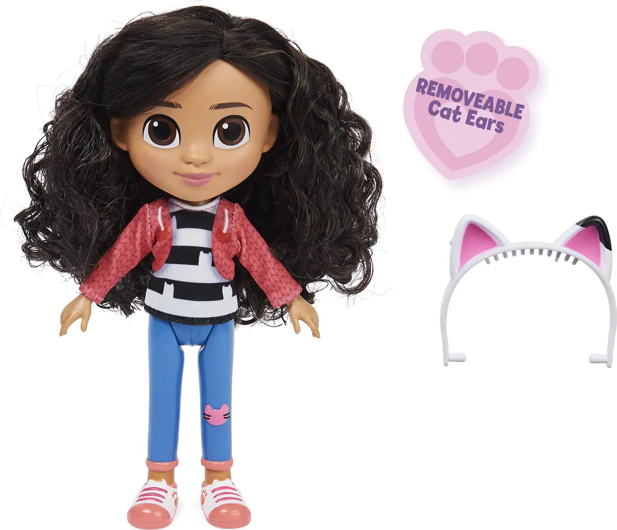 DreamWorks Gabby's Dollhouse Gabby Girl Doll 8-inch (20.32 cm) | Pretend Play Toy for Kids Ages 3+ - view 4