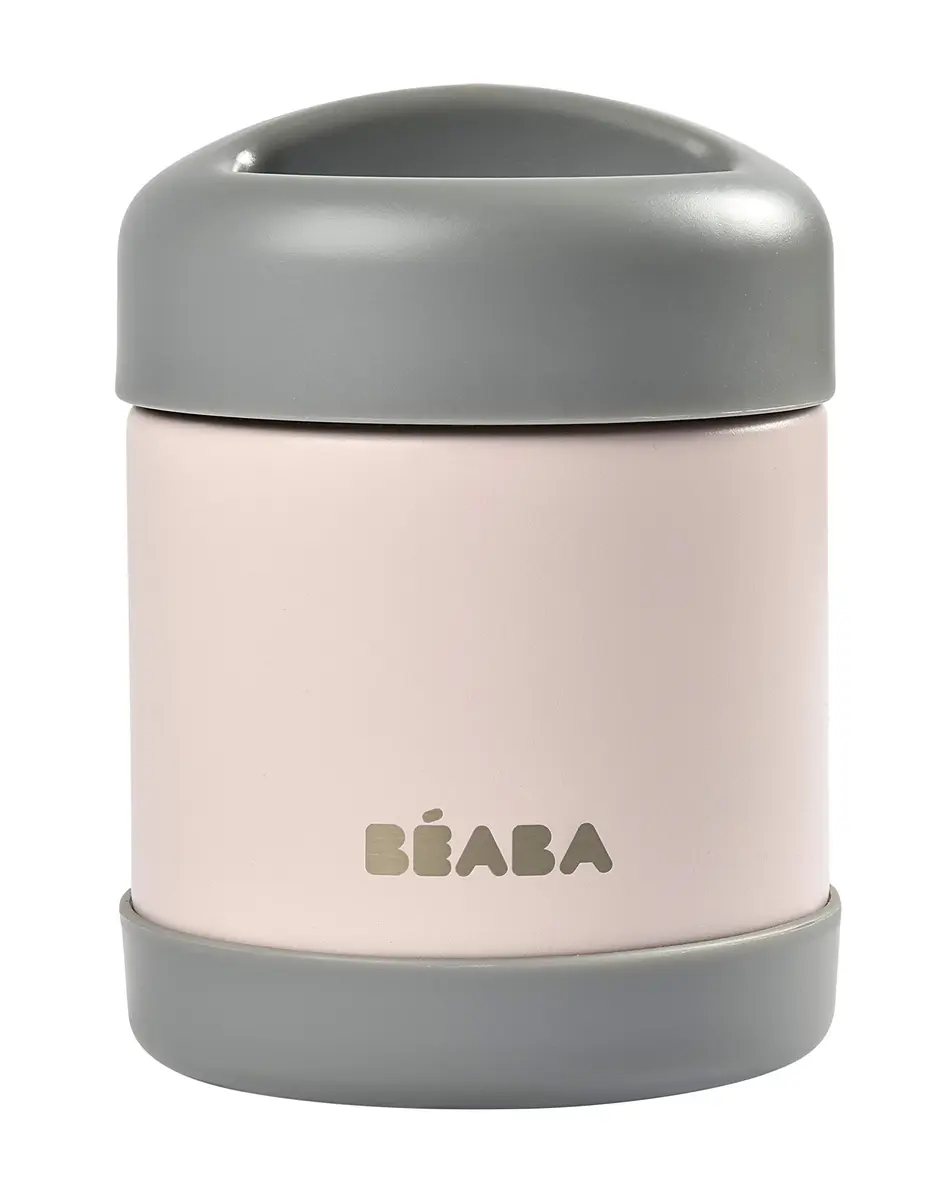 Béaba Stainless Steel Insulated Food Jar 10 oz | Kids Thermos, Leakproof, Keeps Food Hot & Cold - main product image