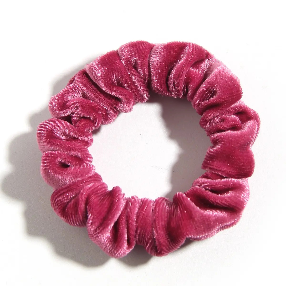 LFOUVRE Small Velvet Scrunchies (10-Pack, 7cm) | Gentle Hold for All Hair Types - view 2