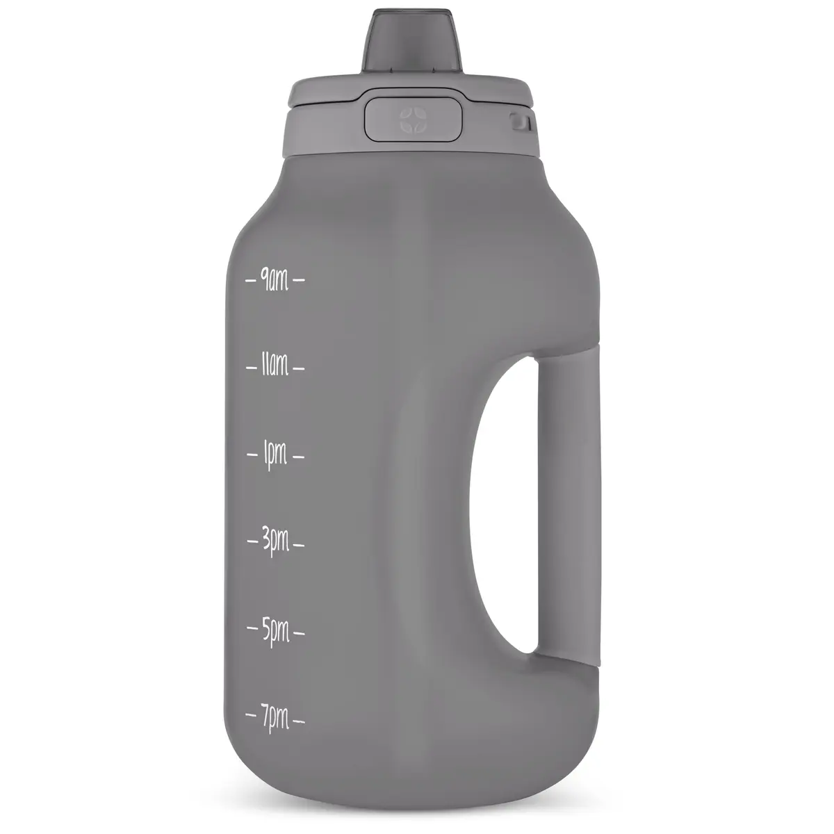 Ello Hydra 64oz Water Jug with Time Markers | BPA-Free Plastic, Leakproof & Reusable (70-120 chars) - main product image