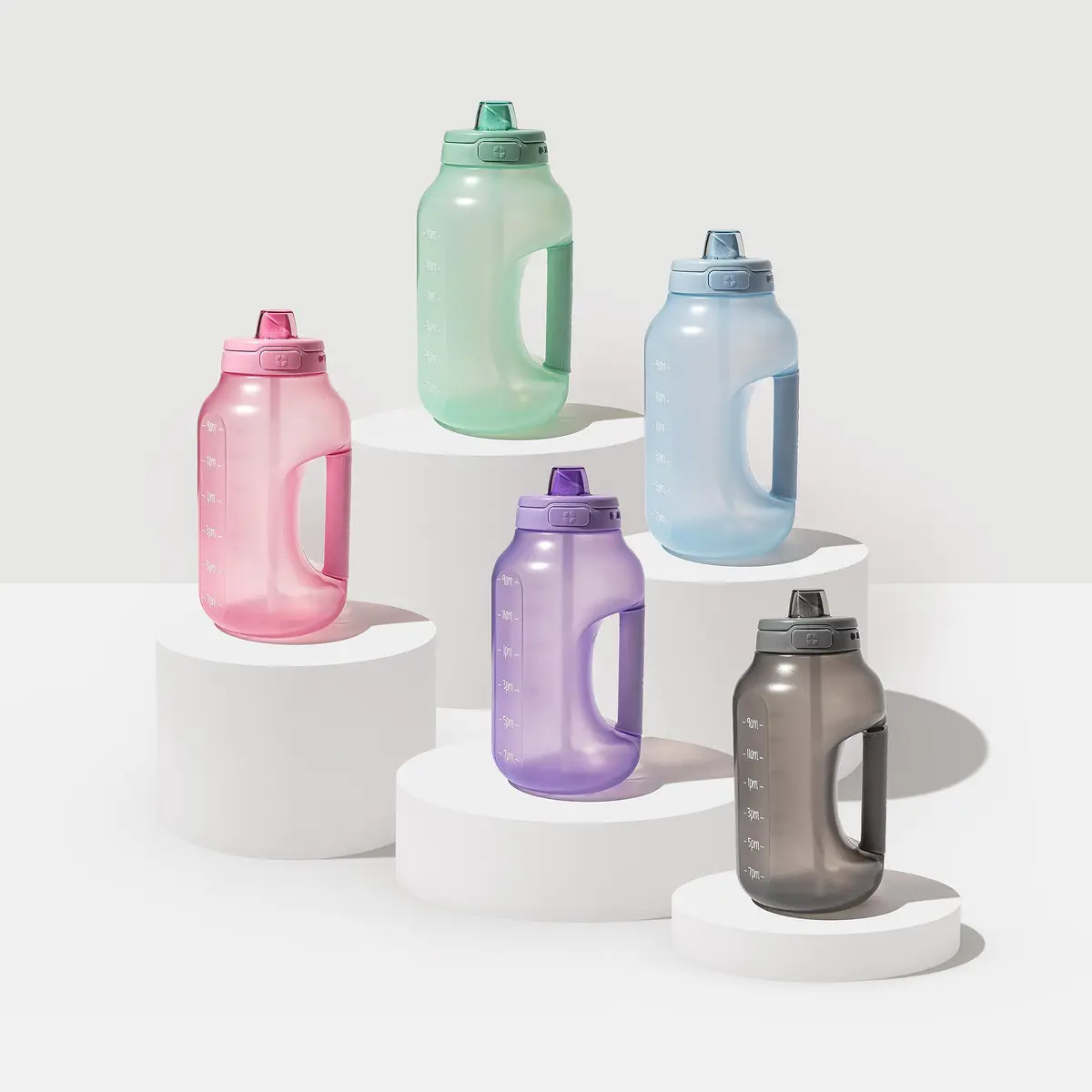 Ello Hydra 64oz Water Jug with Time Markers | BPA-Free Plastic, Leakproof & Reusable (70-120 chars) - view 7