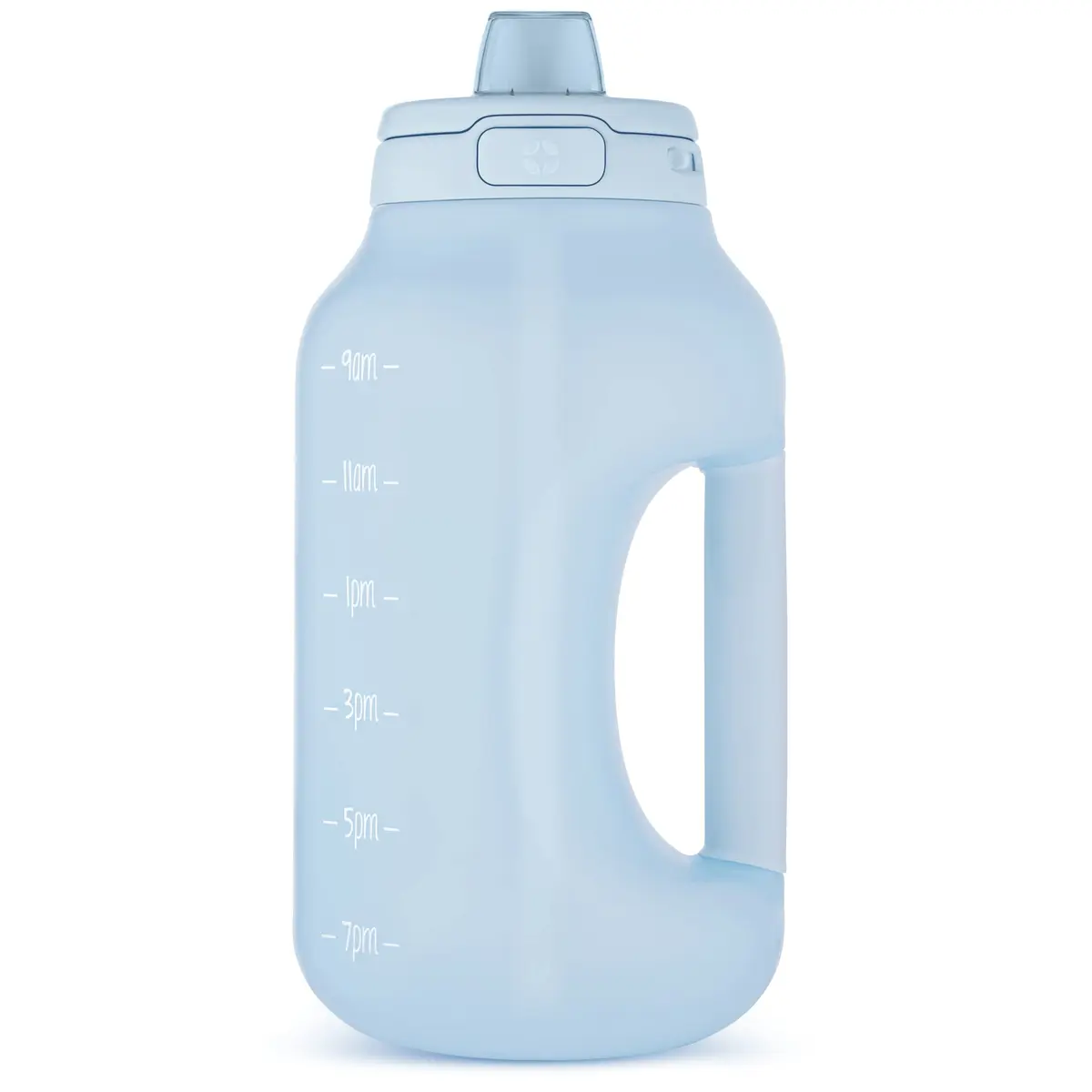 Ello Hydra 64oz Water Jug with Handle & Motivational Markers | Leak-Proof BPA-Free Plastic Bottle - main product image