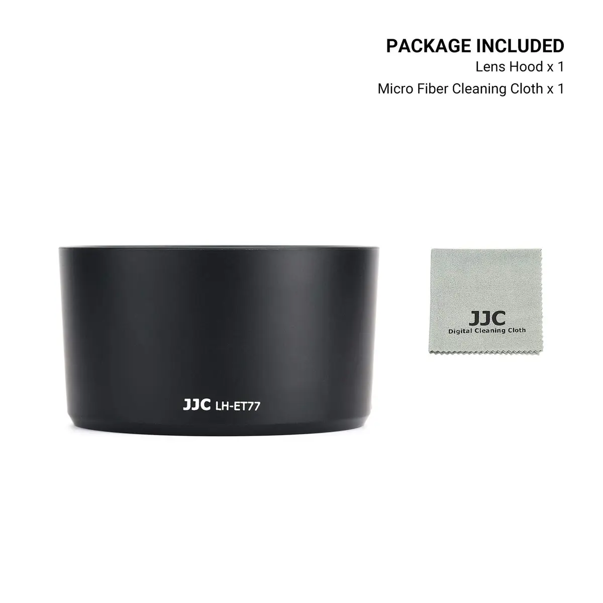 JJC Lens Hood for Canon RF 85mm f/2 Macro IS STM Lens | Reversible ET-77 Replacement with 67mm Filter & Cap Compatibility - view 7