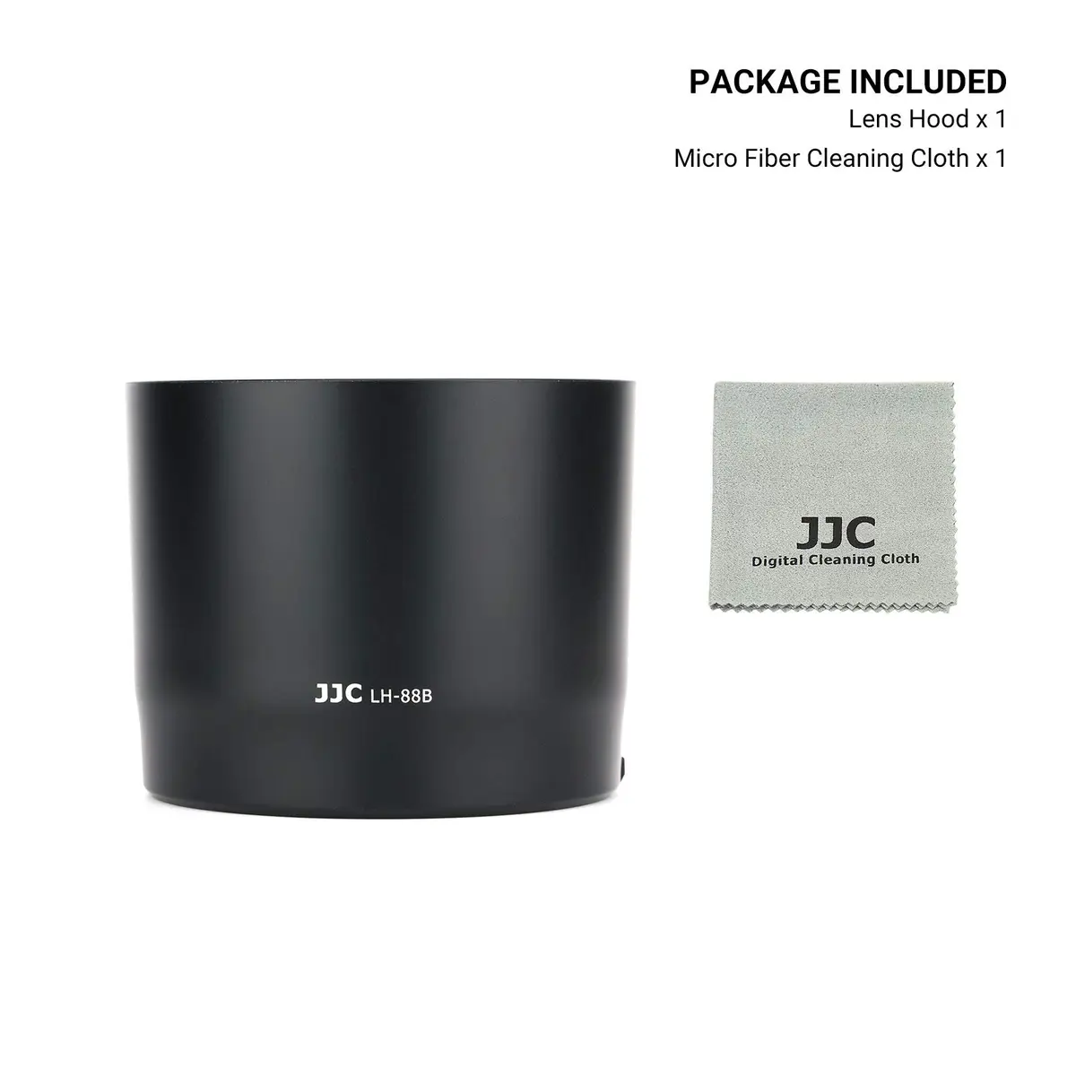 JJC Lens Hood for Canon RF 135mm F1.8 L IS USM & RF 600mm F11 IS STM Lens | Reversible ET-88B Replacement - view 7