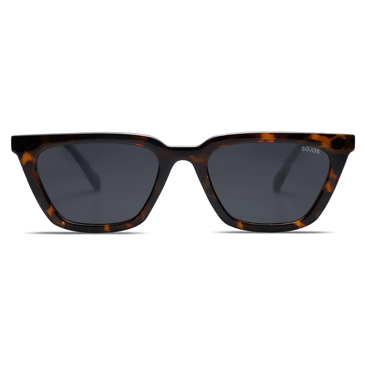 SOJOS Polarized Narrow Square Cateye Sunglasses SJ2169 Tortoise/Grey 51mm (2.01in) | UV400 Protection - view 2