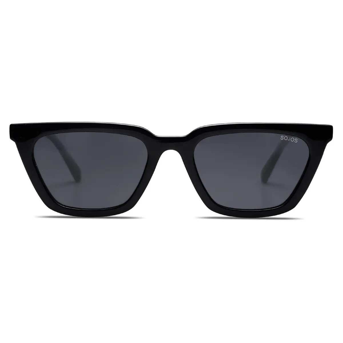 SOJOS Polarized Narrow Square Cateye Sunglasses SJ2169 Black/Grey | UV400 Protection for Eyes - view 2