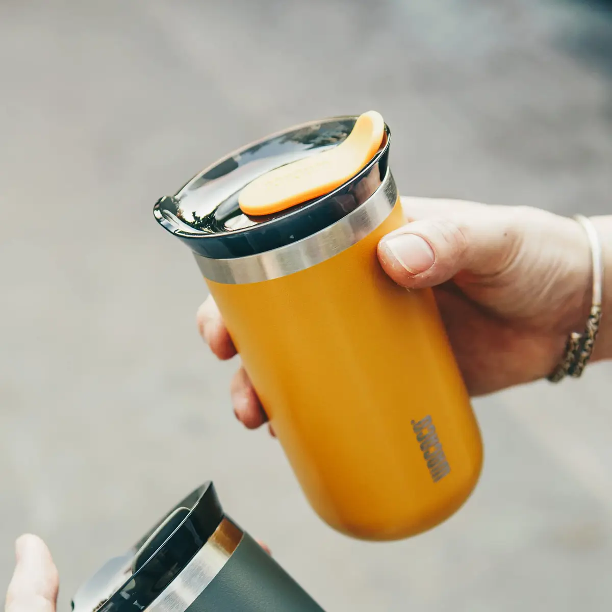 WACACO Octaroma Lungo Vacuum Insulated Coffee Mug 300ml | Travel Stainless Steel Tumbler with Leak-Proof Lid - view 3