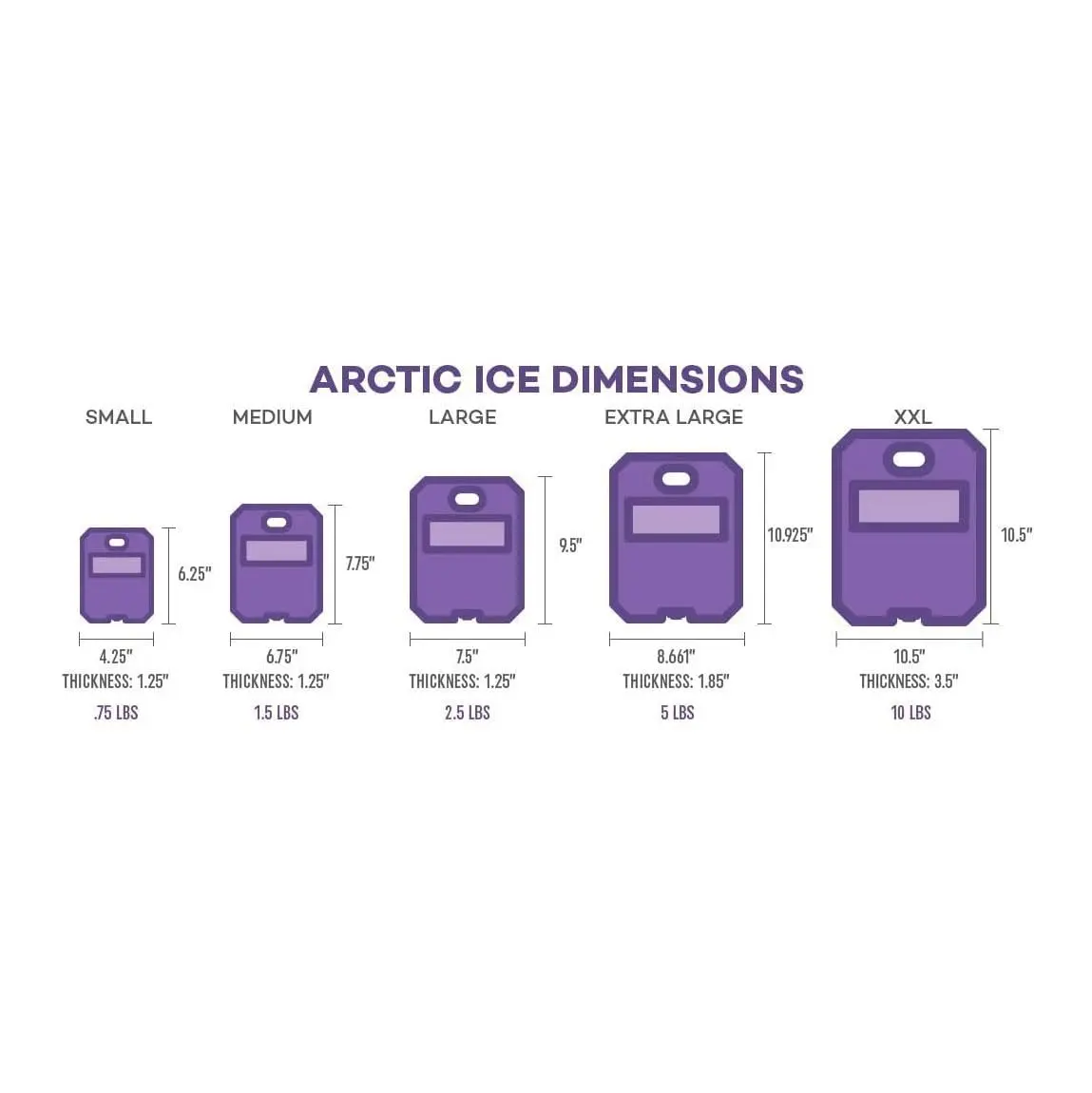 Arctic Ice Tundra Series XX-Large 10 lb (4.54 kg) Reusable Ice Pack | Long-Lasting Cold for Coolers - view 3