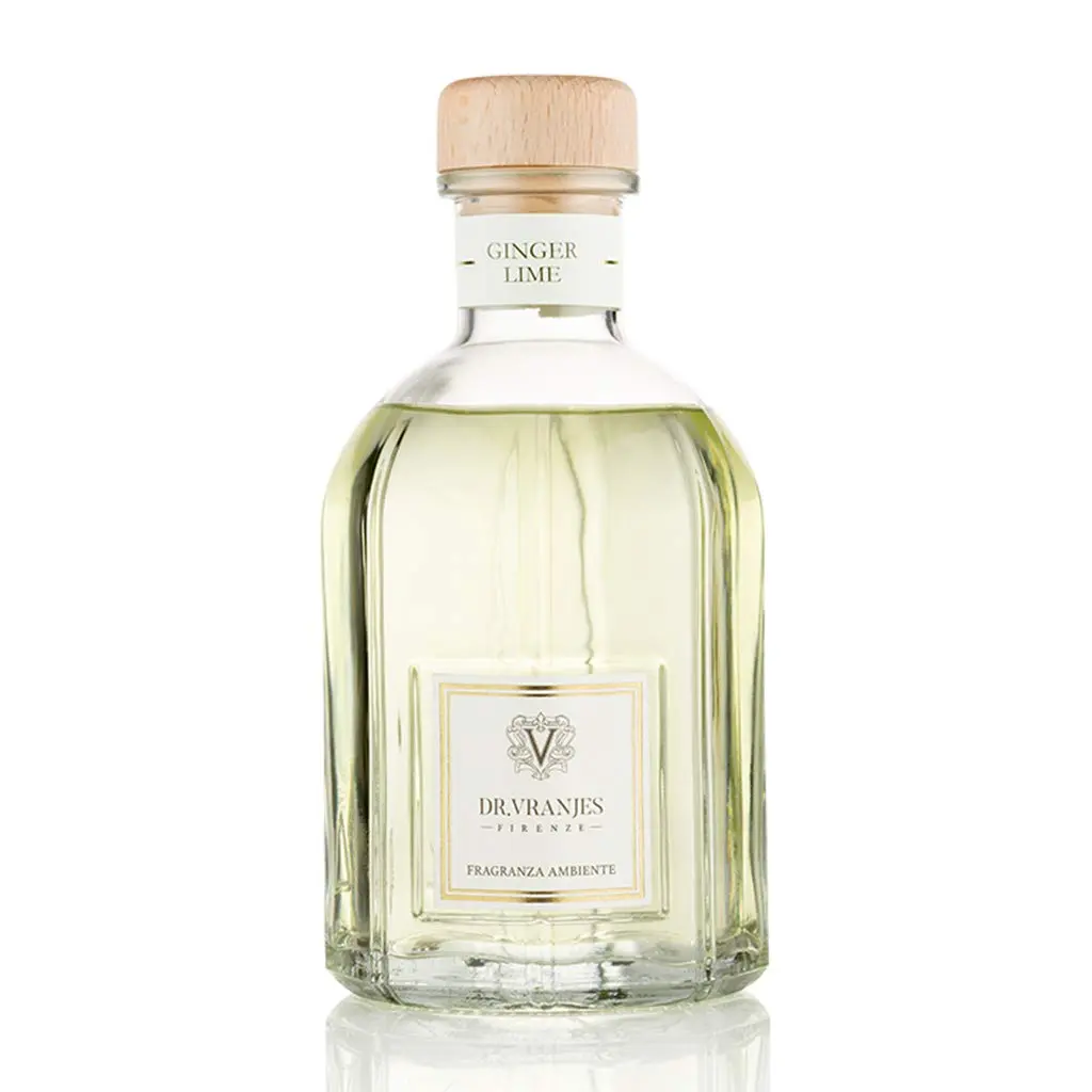 Dr. Vranjes Ginger Lime 250 ml Aroma Diffuser + White Sticks | Italian Luxury Home Fragrance - main product image