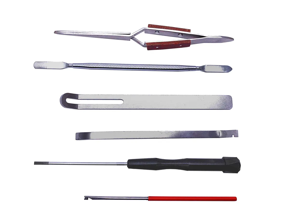 Jiayouy Woodwind Instrument Repair Kit 6Pcs | Durable Steel Spring Tools for Sax Clarinet Oboe Flute Piccolo - main product image