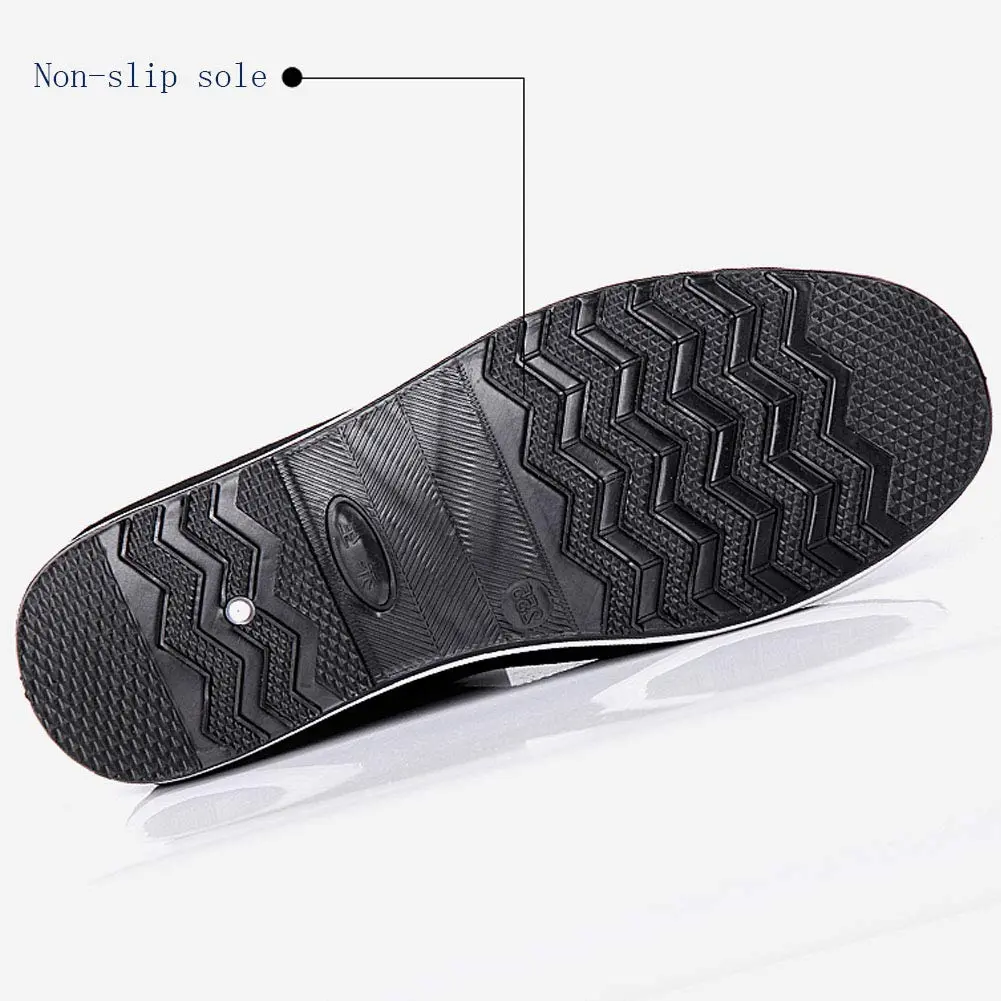 ANYWELL Black Martial Arts Shoes Rubber Sole Size 10 | Anti-Slip Canvas for Tai Chi & Kung Fu - view 4