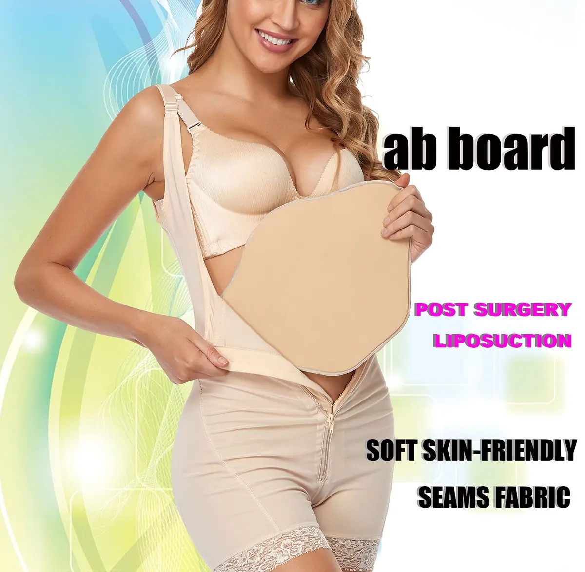 Moolida Post Surgery Abdominal Foam Board | Support & Compression for Recovery (70-120 chars) - view 2