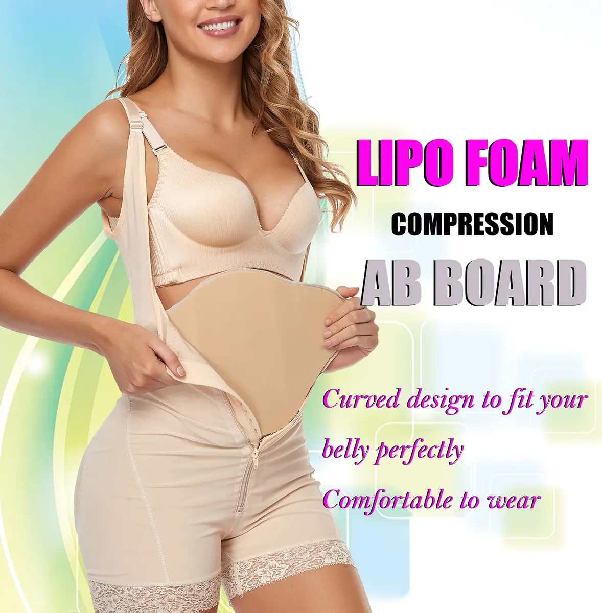Moolida Post Surgery Abdominal Foam Board | Support & Compression for Recovery (70-120 chars) - view 3