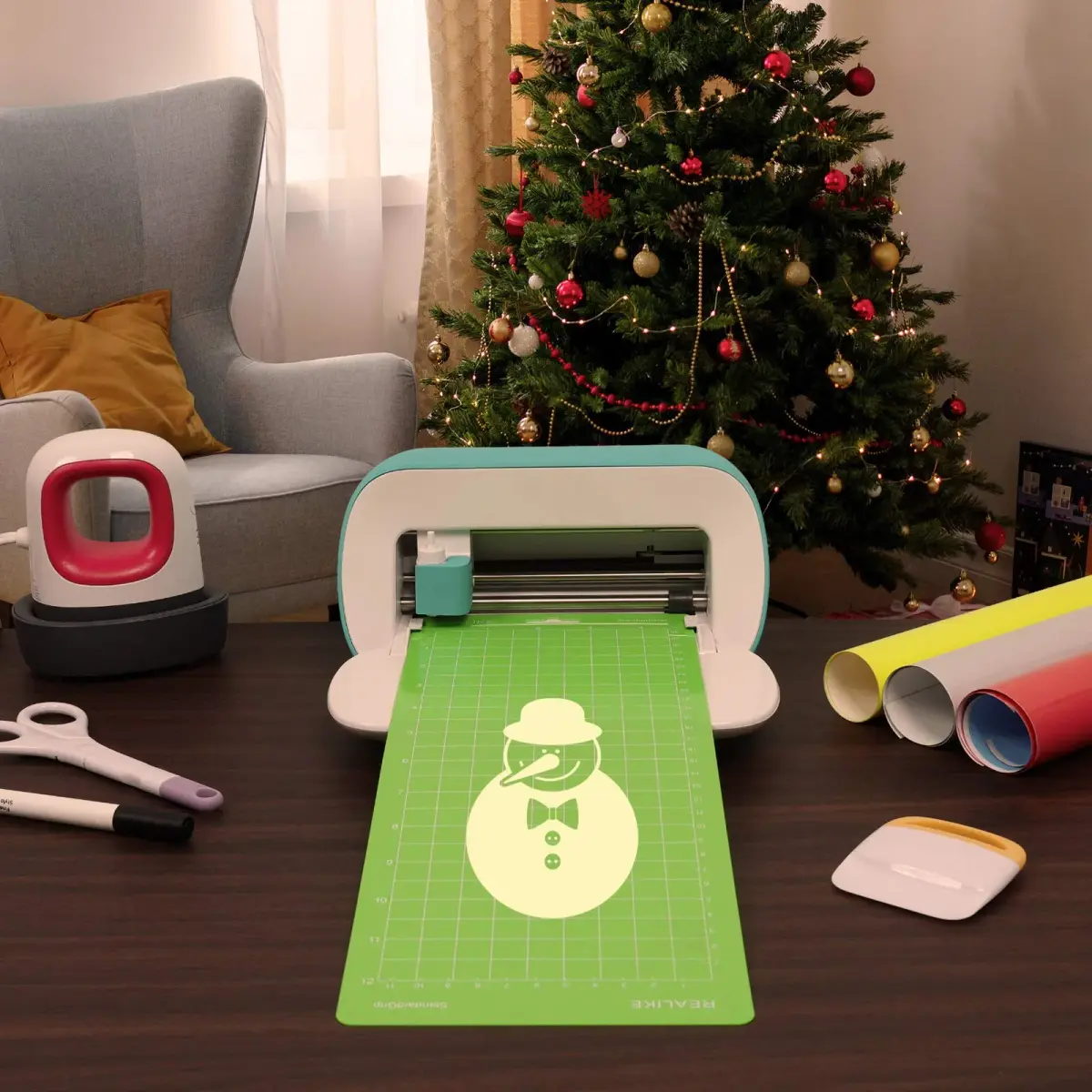REALIKE Cutting Mat for Cricut Joy 4.5x12 inch (3 Mats) | StandardGrip, LightGrip, StrongGrip Adhesive Craft Mats - view 4