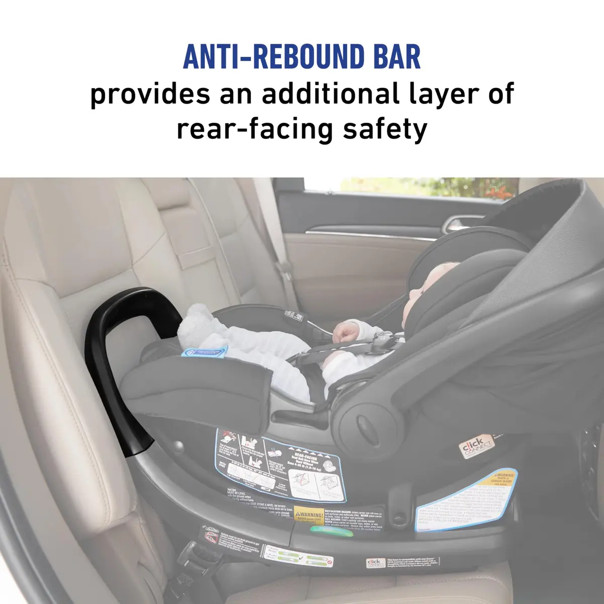 Graco SnugRide SnugFit Infant Car Seat Base Black | Rear-Facing Safety & Easy Install - view 3