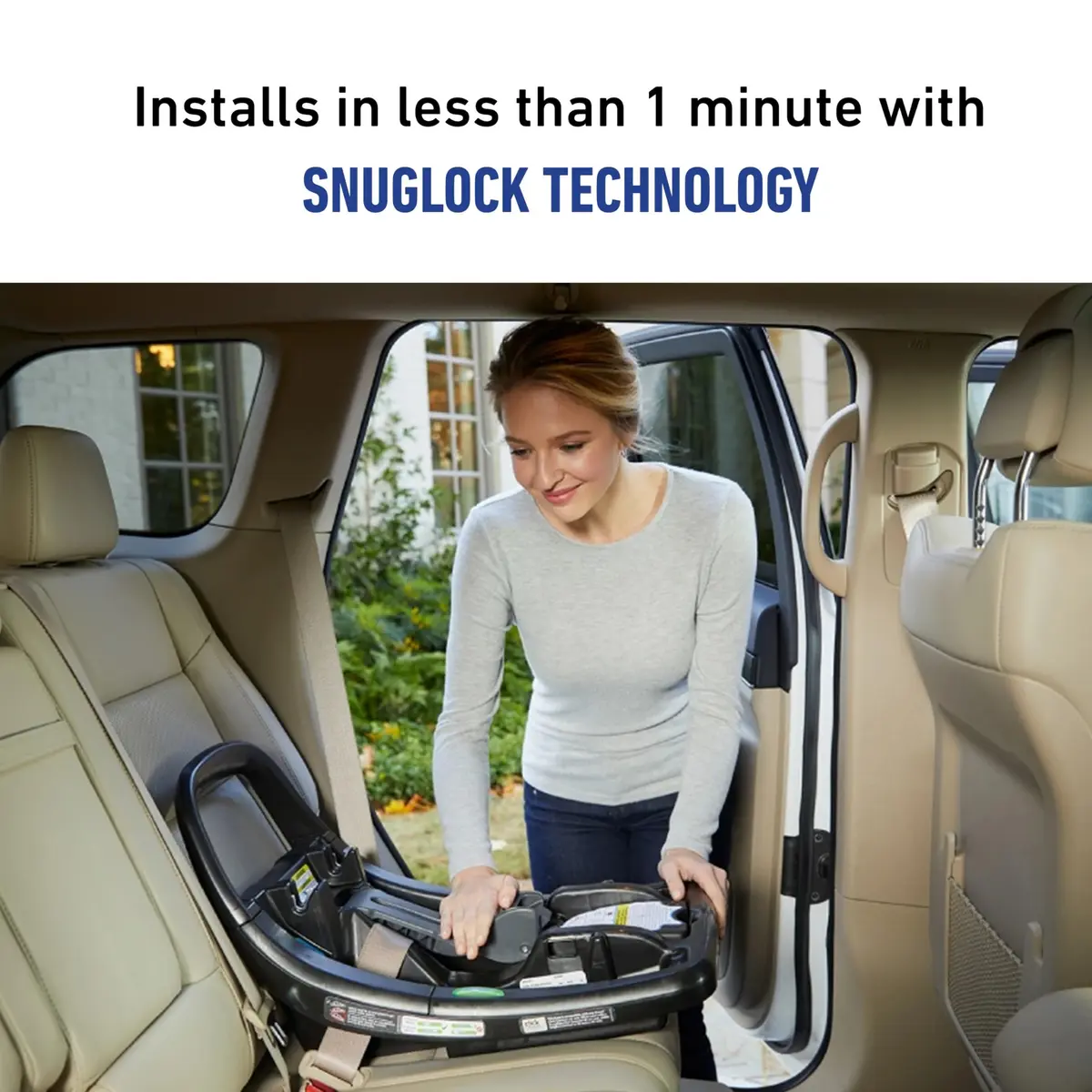Graco SnugRide SnugFit Infant Car Seat Base Black | Rear-Facing Safety & Easy Install - view 4