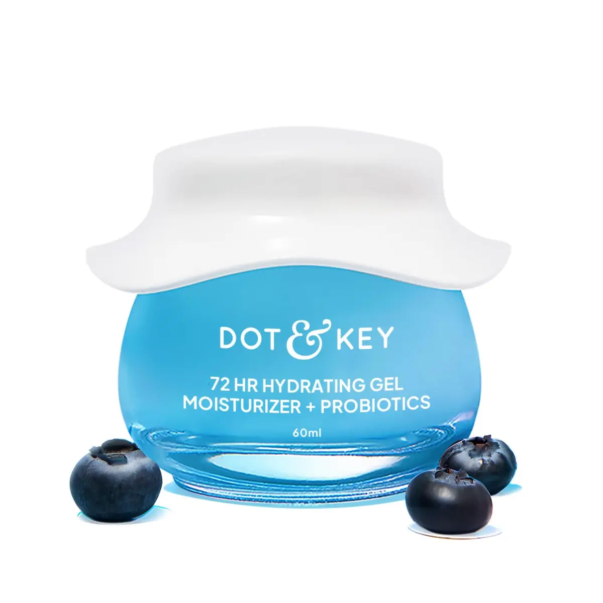 Dot & Key 72HR Hydrating Gel Moisturizer + Probiotics | Water Gel for Skin Hydration & Barrier Boost - main product image