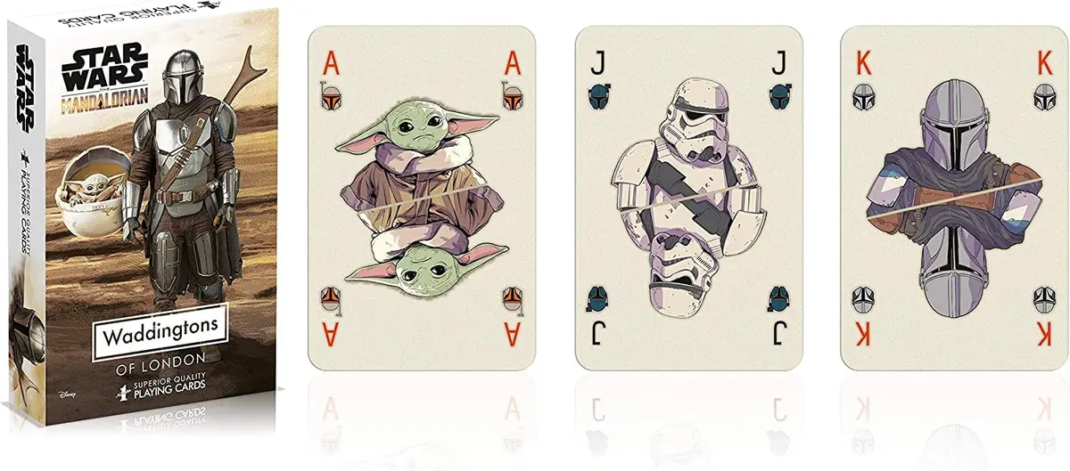 Winning Moves Star Wars The Mandalorian Playing Cards | 54 Cards - view 2