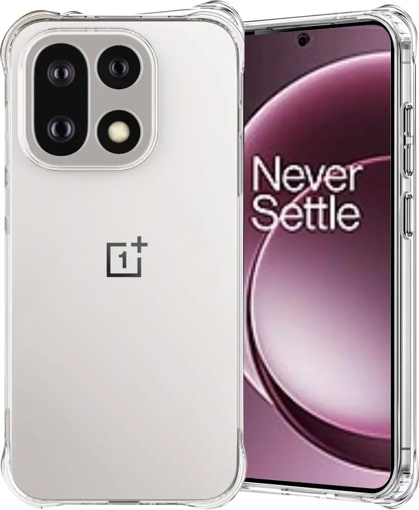 Folmeikat Compatible with OnePlus 15 5G Phone Case Clear | Drop & Scratch Protection (70-120 chars) - main product image