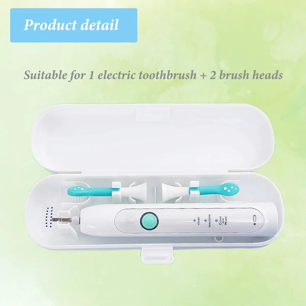 Hovesty Carrier Bag Case for Electric Toothbrushes | Travel & Storage Solution (8.3x2.8 Inch, Pack of 2) - view 3