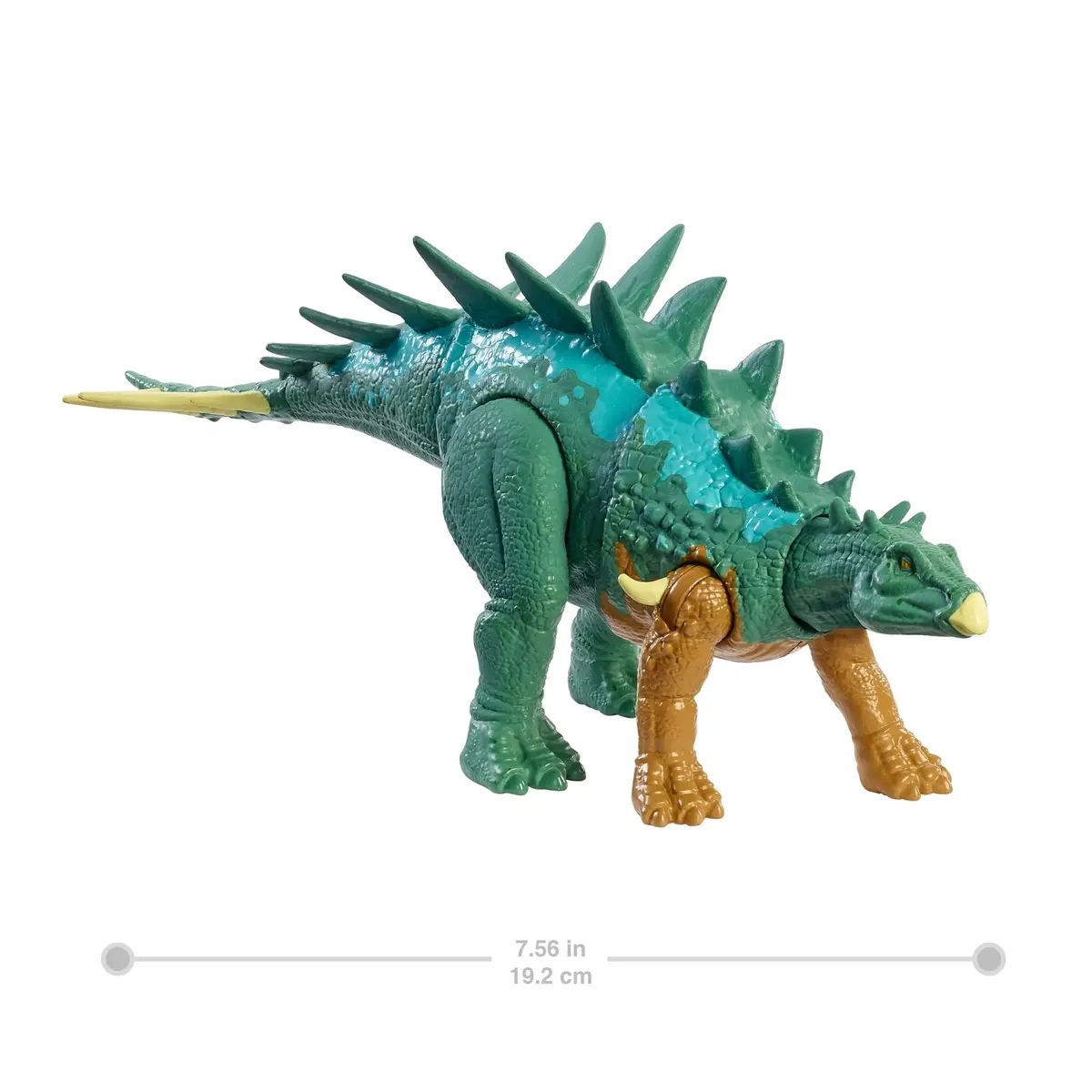 Mattel Jurassic World Toys Fierce Force Chialingosaurus Dinosaur Action Figure 12cm | Movable Joints & Realistic Sculpting - view 3