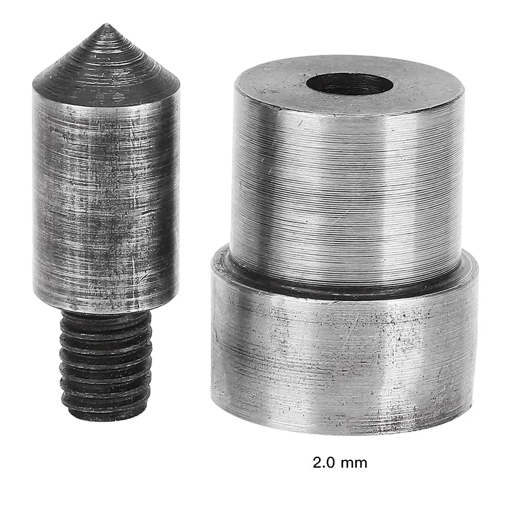 Pssopp Leather Puncher 2mm | Heavy Duty Steel Grommet & Eyelet Tool for Crafts - view 5